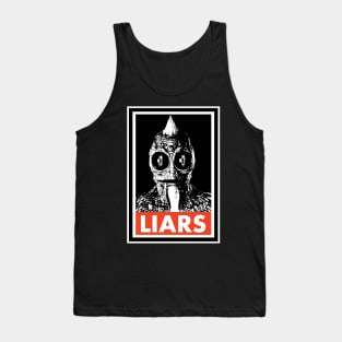 Reptilians Lie Tank Top